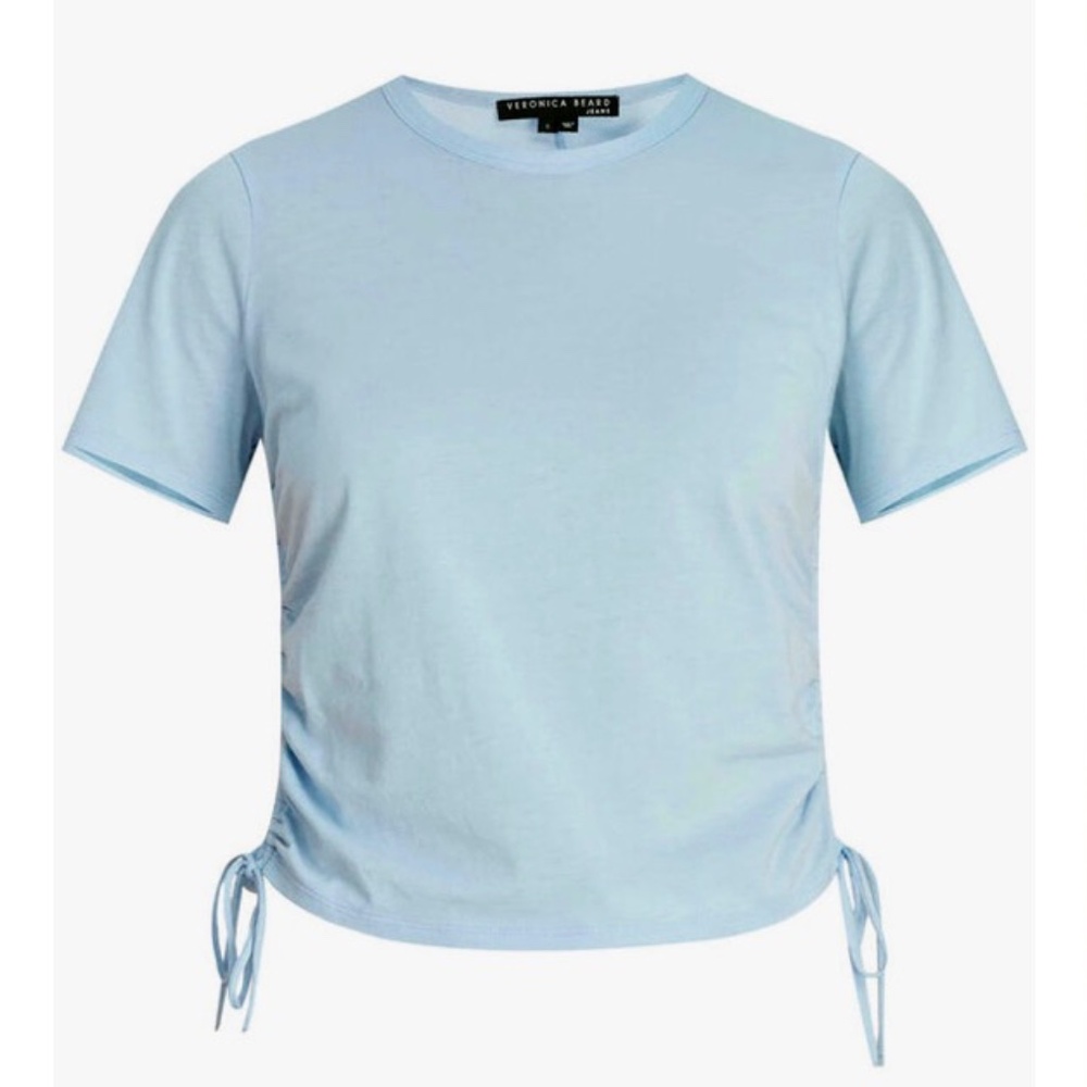 Veronica Beard cotton drawstring tee